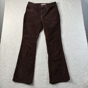Levi's Pants Women's 30 725 High Rise Bootcut Corduroy Brown 30x30 Flare Stretch